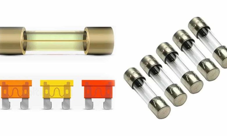 أنواع الفيوزات الكهربائية - فولتيات