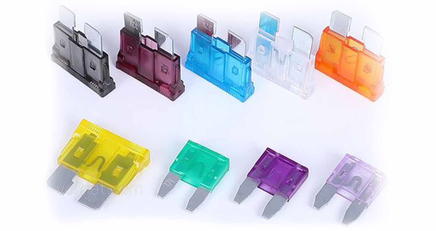 فيوزات التيار المستمر - فولتيات