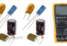 طريقة فحص المكثف الكهربائي