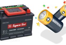 حساب سعة البطارية الكهربائية