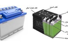 تركيب بطارية الرصاص الحمضية