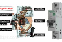 مكونات القاطع الكهربائي