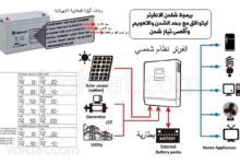 شحن بطاريات الطاقة الشمسية