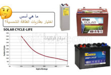 أسس اختيار بطاريات النظام الشمسي