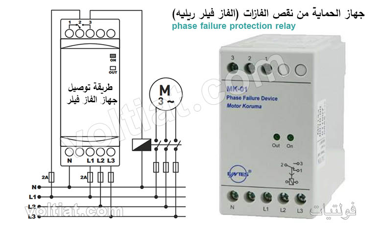ما هو جهاز حماية الفاز فيلر؟ وطريقة توصيله