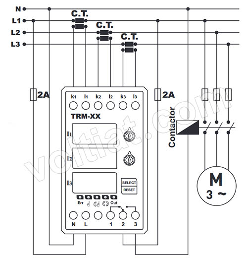 مخطط توصيل الاوفرلود الإلكتروني ديجيتال