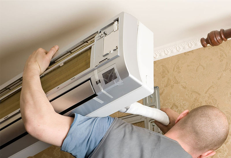 تغيير موقع مكيف السبليت