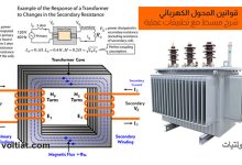 أهم قوانين المحول الكهربائي