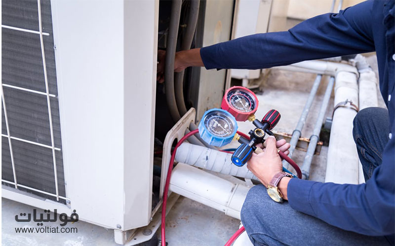 علامات نقص غاز الفريون