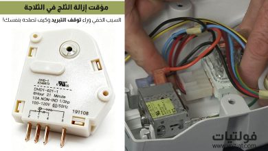 مؤقت إزالة الثلج في الثلاجة