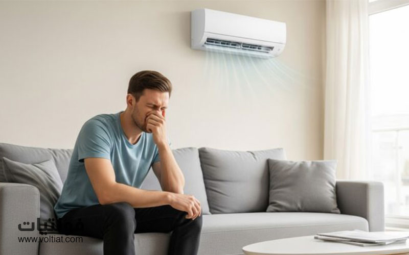 أسباب انبعاث رائحة كريهة من المكيف