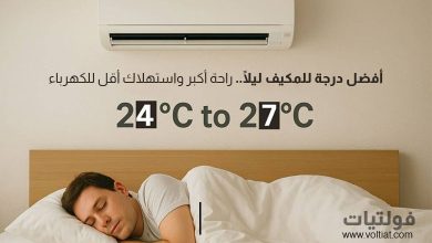 درجة الحرارة المثالية للنوم