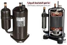 الضاغط الدوار
