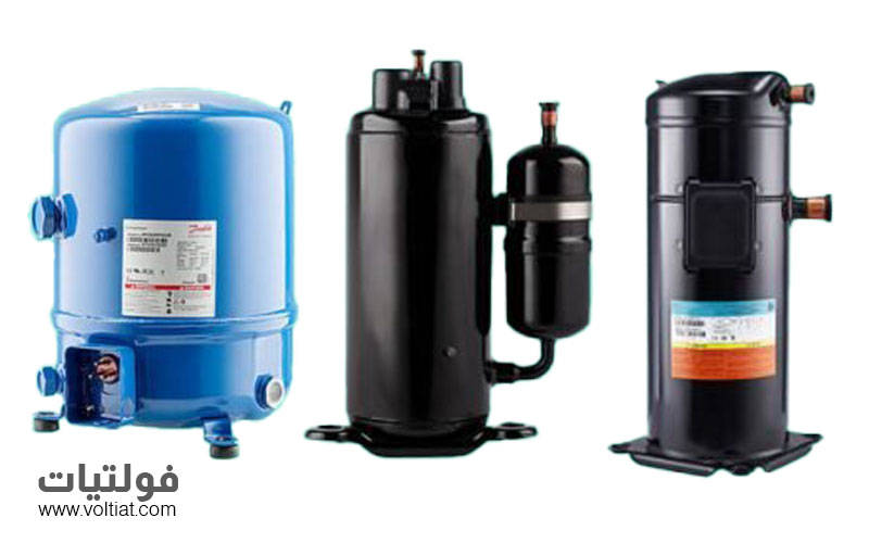 الضاغط المحكم الإغلاق (Hermetic Compressor)