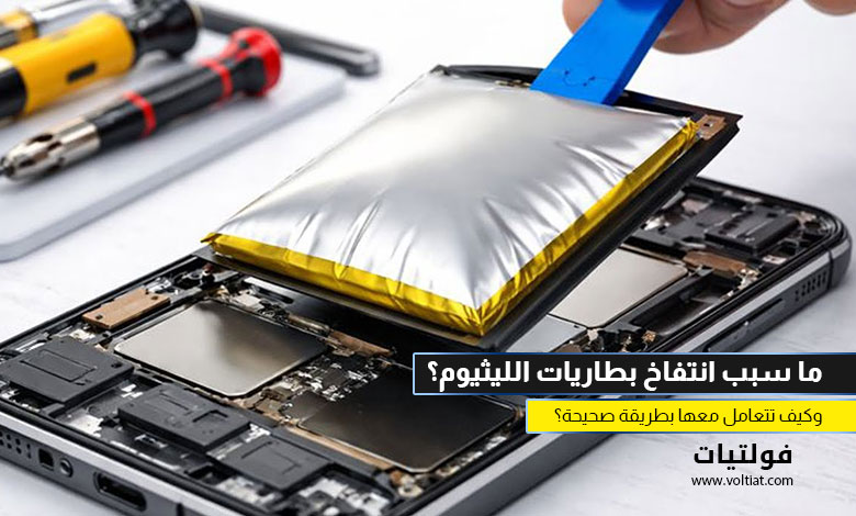 هل انتفاخ بطاريات الليثيوم خطير