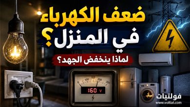 أسباب ضعف الكهرباء في المنزل