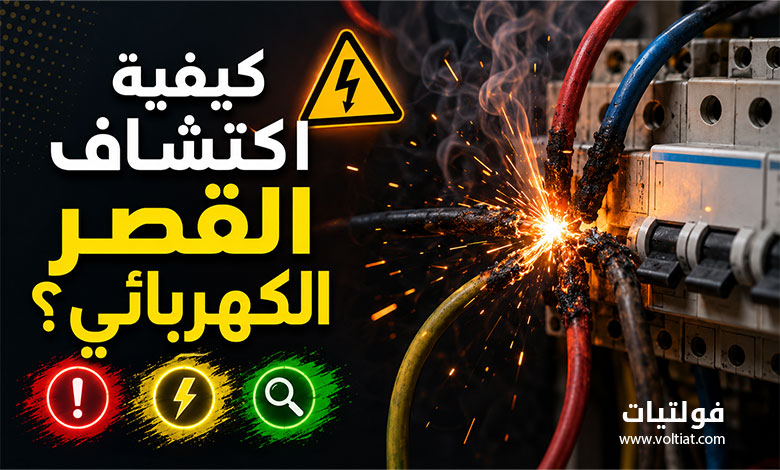 كيفية اكتشاف القصر الكهربائي