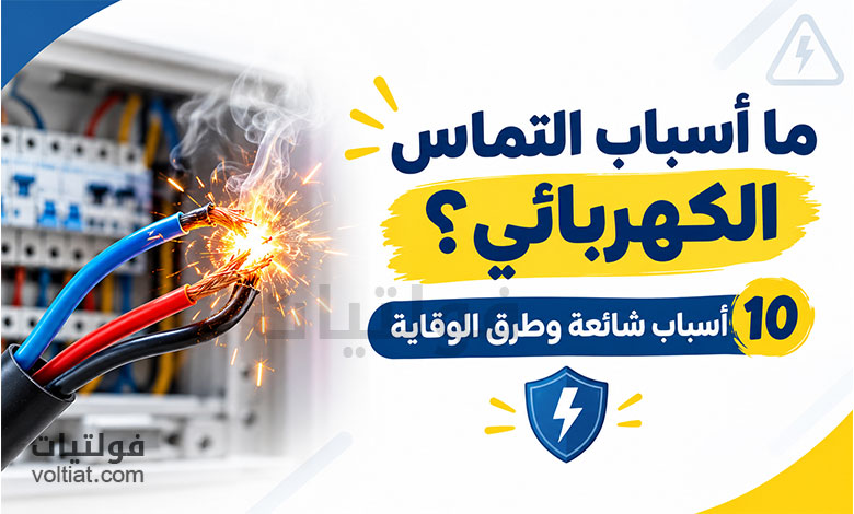 أسباب التماس الكهربائي
