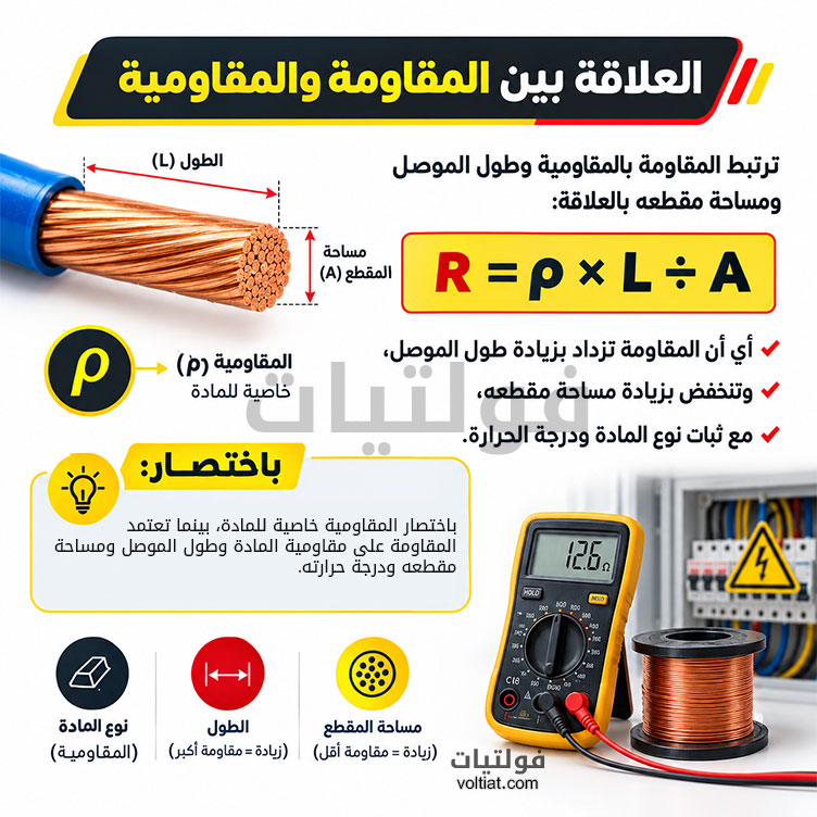 العلاقة بين المقاومة والمقاومية