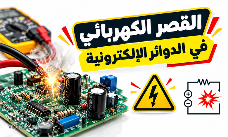 تيار القصر في الدوائر الإلكترونية
