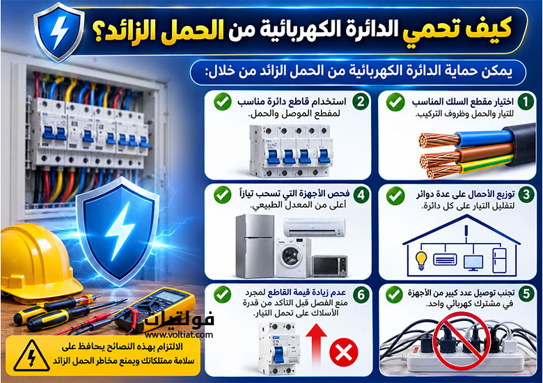 كيفية حماية الشبكات المنزلية من الحمل الزائد