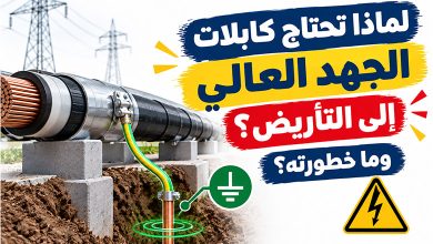 لماذا تحتاج كابلات الجهد العالي إلى التأريض