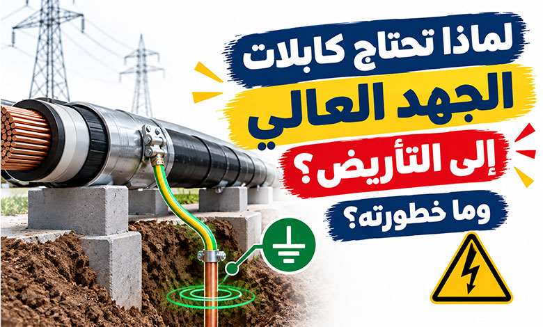 لماذا تحتاج كابلات الجهد العالي إلى التأريض