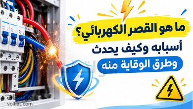 ما هو القصر الكهربائي أو تيار القصر الكهربائي