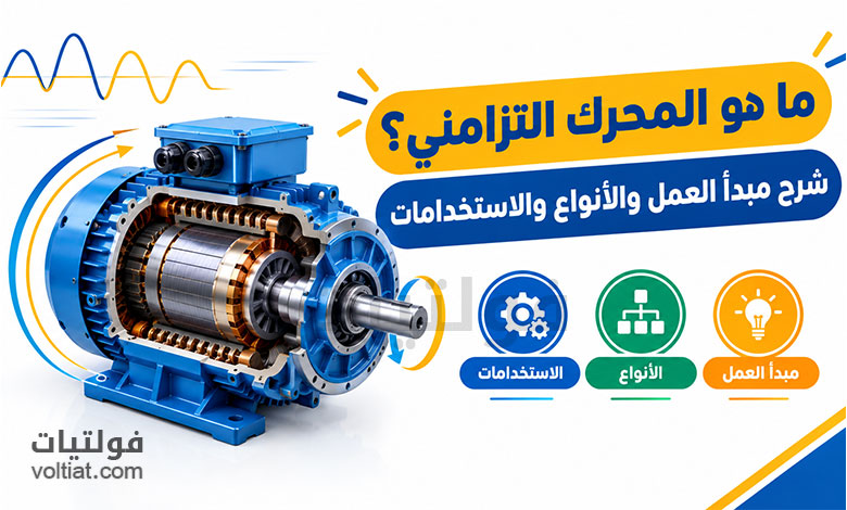ما هو المحرك التزامني