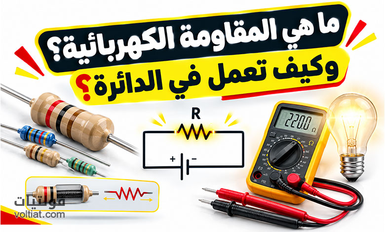 ما هي المقاومة الكهربائية