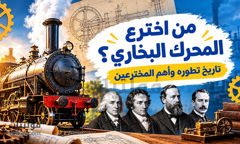 من اخترع المحرك البخاري؟ قصة تطوره عبر التاريخ