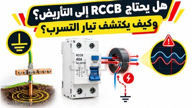 هل يحتاج RCCB إلى التأريض؟ وكيف يكتشف تيار التسرب؟