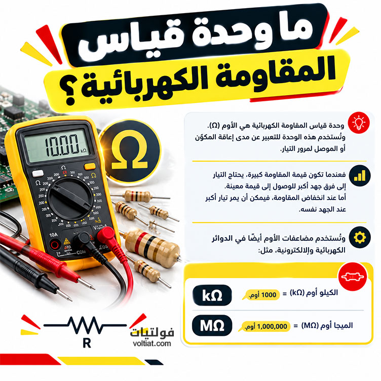 وحدة قياس المقاومة الكهربائية