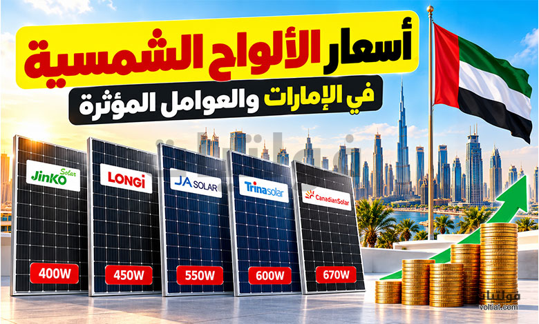 أسعار الألواح الشمسية في الإمارات