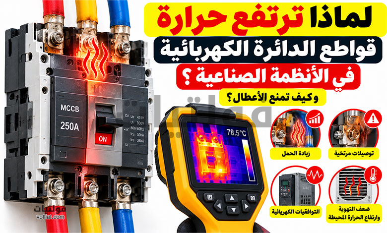 ارتفاع حرارة القواطع الكهربائية