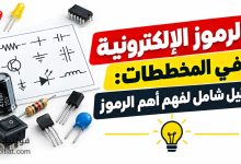 الرموز الإلكترونية في المخططات