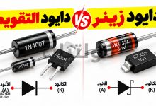الفرق بين دايود التقويم ودايود زينر