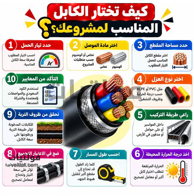 كيف تختار الكابل المناسب