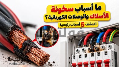 ما أسباب سخونة الأسلاك والوصلات الكهربائية؟