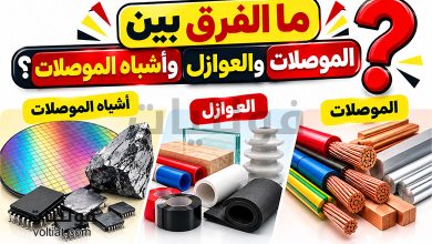 ما الفرق بين الموصلات والعوازل وأشباه الموصلات؟