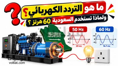 ما هو التردد الكهربائي