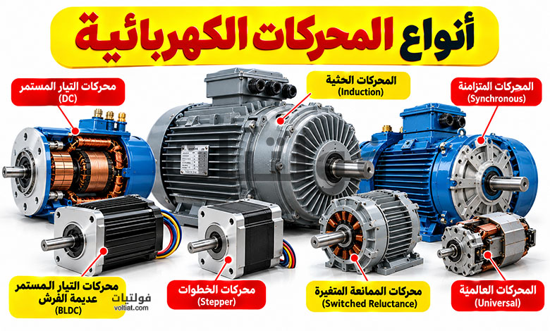 ما هو المحرك الكهربائي؟