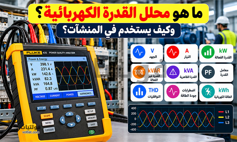 محلل القدرة الكهربائية