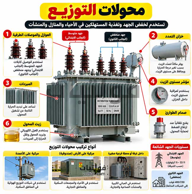 محولات التوزيع